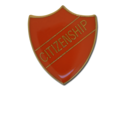 Citizenship Enamelled Shield Badge 22