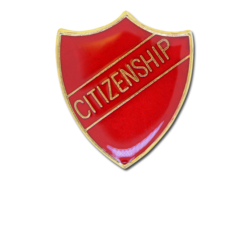 Citizenship Enamelled Shield Badge 15
