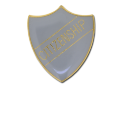 Citizenship Enamelled Shield Badge 26