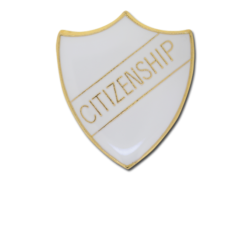 Citizenship Enamelled Shield Badge 20
