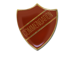 Commendation Enamelled Shield Badge 27