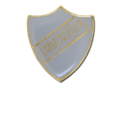 Commendation Enamelled Shield Badge 26