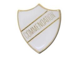 Commendation Enamelled Shield Badge 20