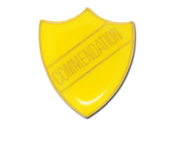 Commendation Enamelled Shield Badge 16