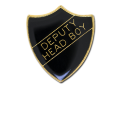 Deputy Head Boy Enamelled Shield Badge 24
