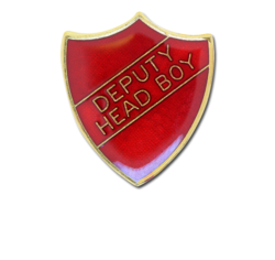 Deputy Head Boy Enamelled Shield Badge 15