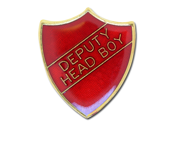 Deputy Head Boy Enamelled Shield Badge 1