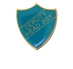 Deputy Head Boy Enamelled Shield Badge 28