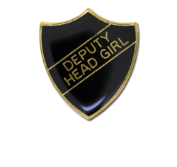 Deputy Head Girl Enamelled Shield Badge 24