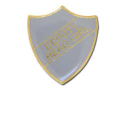 Deputy Head Girl Enamelled Shield Badge 26