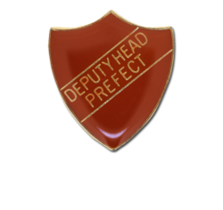 Deputy Head Prefect Enamelled Shield Badge 27