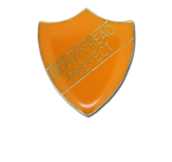 Deputy Head Prefect Enamelled Shield Badge 25