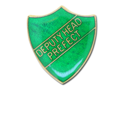 Deputy Head Prefect Enamelled Shield Badge 18
