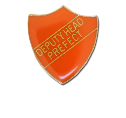 Deputy Head Prefect Enamelled Shield Badge 22