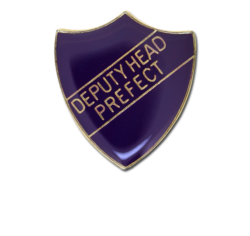 Deputy Head Prefect Enamelled Shield Badge 19