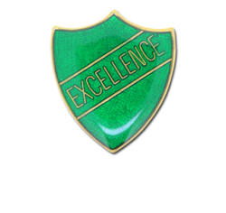 Excellence Enamelled Shield Badge 18