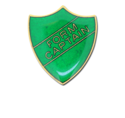 Form Captain Enamelled Shield Badge 18