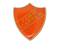 Form Captain Enamelled Shield Badge 22