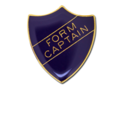 Form Captain Enamelled Shield Badge 19