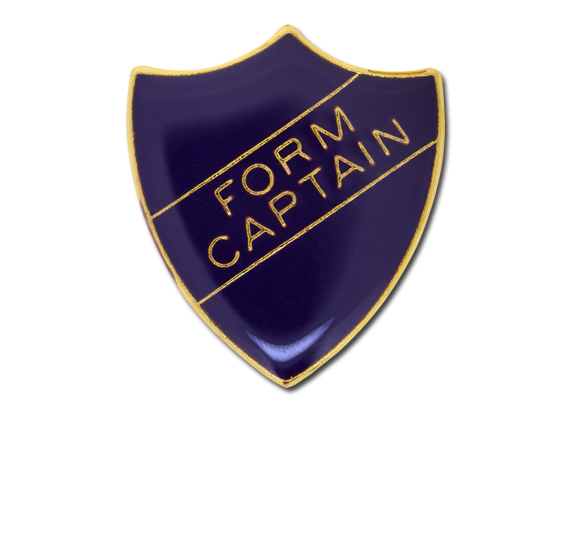 Form Captain Enamelled Shield Badge 5