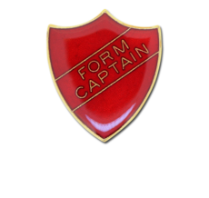 Form Captain Enamelled Shield Badge
