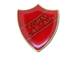 Form Captain Enamelled Shield Badge 15
