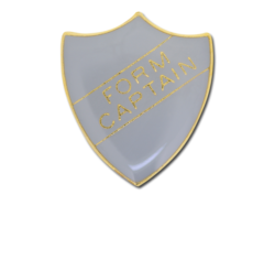 Form Captain Enamelled Shield Badge 26