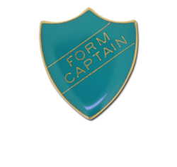 Form Captain Enamelled Shield Badge 28