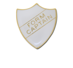 Form Captain Enamelled Shield Badge 20
