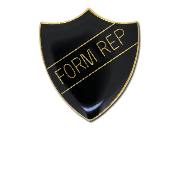 Form Rep Enamelled Shield Badge 10