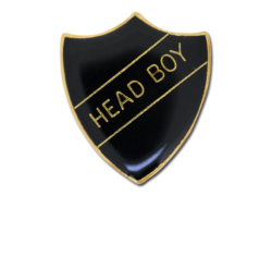 Head Boy Enamelled Shield Badge 24