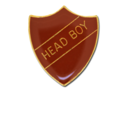 Head Boy Enamelled Shield Badge 27