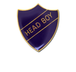 Head Boy Enamelled Shield Badge 19