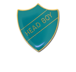 Head Boy Enamelled Shield Badge 28