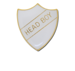 Head Boy Enamelled Shield Badge 20