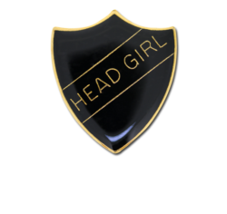 Head Girl Enamelled Shield Badge 24