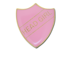 Head Girl Enamelled Shield Badge 21