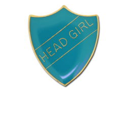 Head Girl Enamelled Shield Badge 28