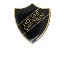 House Captain Enamelled Shield Badge 24