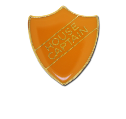 House Captain Enamelled Shield Badge 25