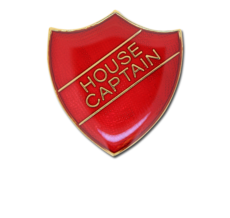 House Captain Enamelled Shield Badge