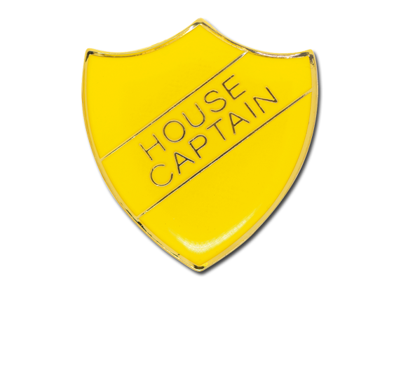 House Captain Enamelled Shield Badge 2