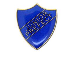 Junior Prefect Enamelled Shield Badge 17