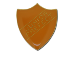 Junior Prefect Enamelled Shield Badge 25