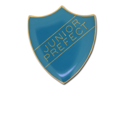 Junior Prefect Enamelled Shield Badge 28
