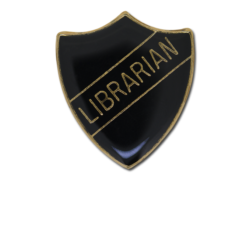 Librarian Enamelled Shield Badge 24