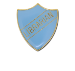 Librarian Enamelled Shield Badge 23
