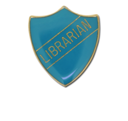Librarian Enamelled Shield Badge 28