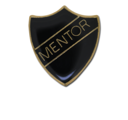 Mentor Enamelled Shield Badge 24
