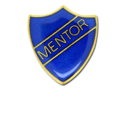 Mentor Enamelled Shield Badge 17